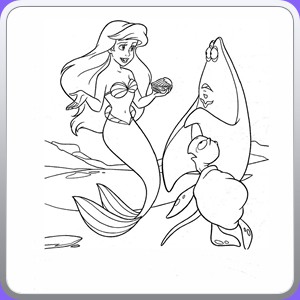 coloring sirenetta_075