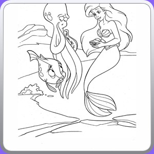 coloring sirenetta_076