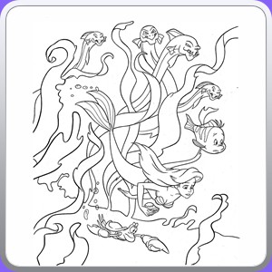 coloring sirenetta_079