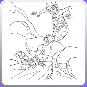 coloring sirenetta_082