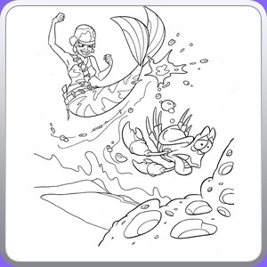 coloring sirenetta_083