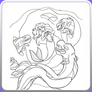 coloring sirenetta_084