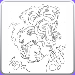 coloring sirenetta_089