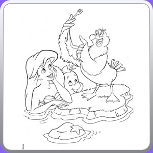 coloring sirenetta_100