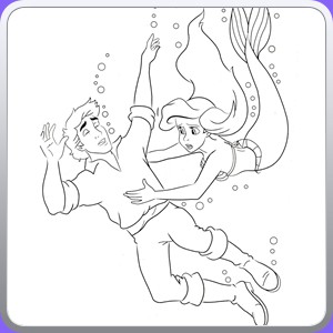 coloring sirenetta_107