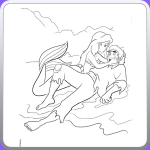 coloring sirenetta_108
