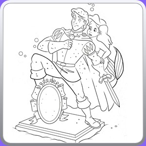 coloring sirenetta_110