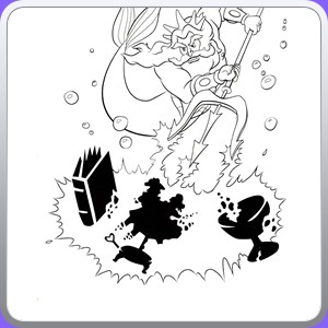 coloring sirenetta_111