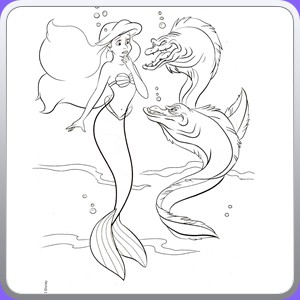 coloring sirenetta_112