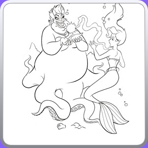 coloring sirenetta_113