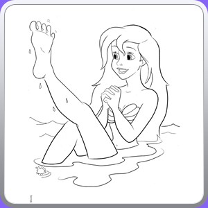 coloring sirenetta_114