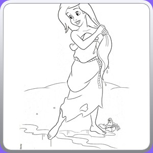 coloring sirenetta_116