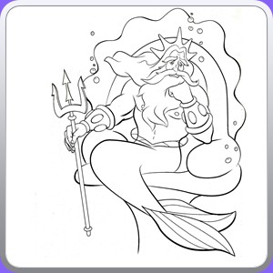 coloring sirenetta_119