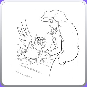 coloring sirenetta_125