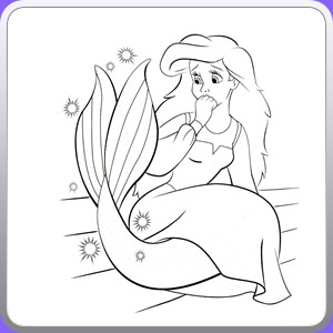 coloring sirenetta_131