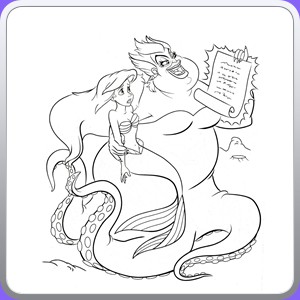 coloring sirenetta_133