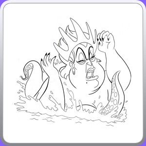 coloring sirenetta_137