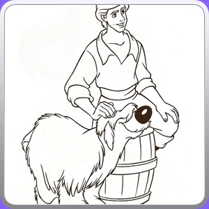 coloring sirenetta_144