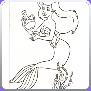 coloring sirenetta_145