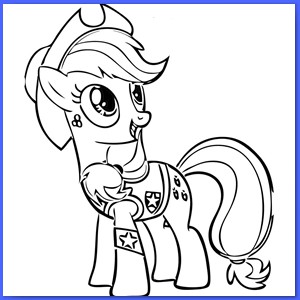 coloring mylittlePony_124